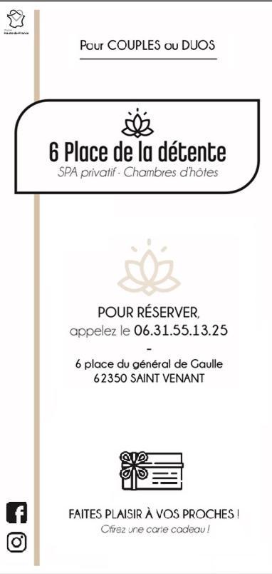 6 Place De La Detente Saint-Venant ภายนอก รูปภาพ